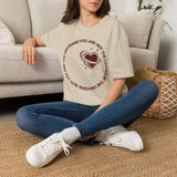 "You Are Not the Center of the Universe, But You Are The Universe" Retro Heart Graphic Tee