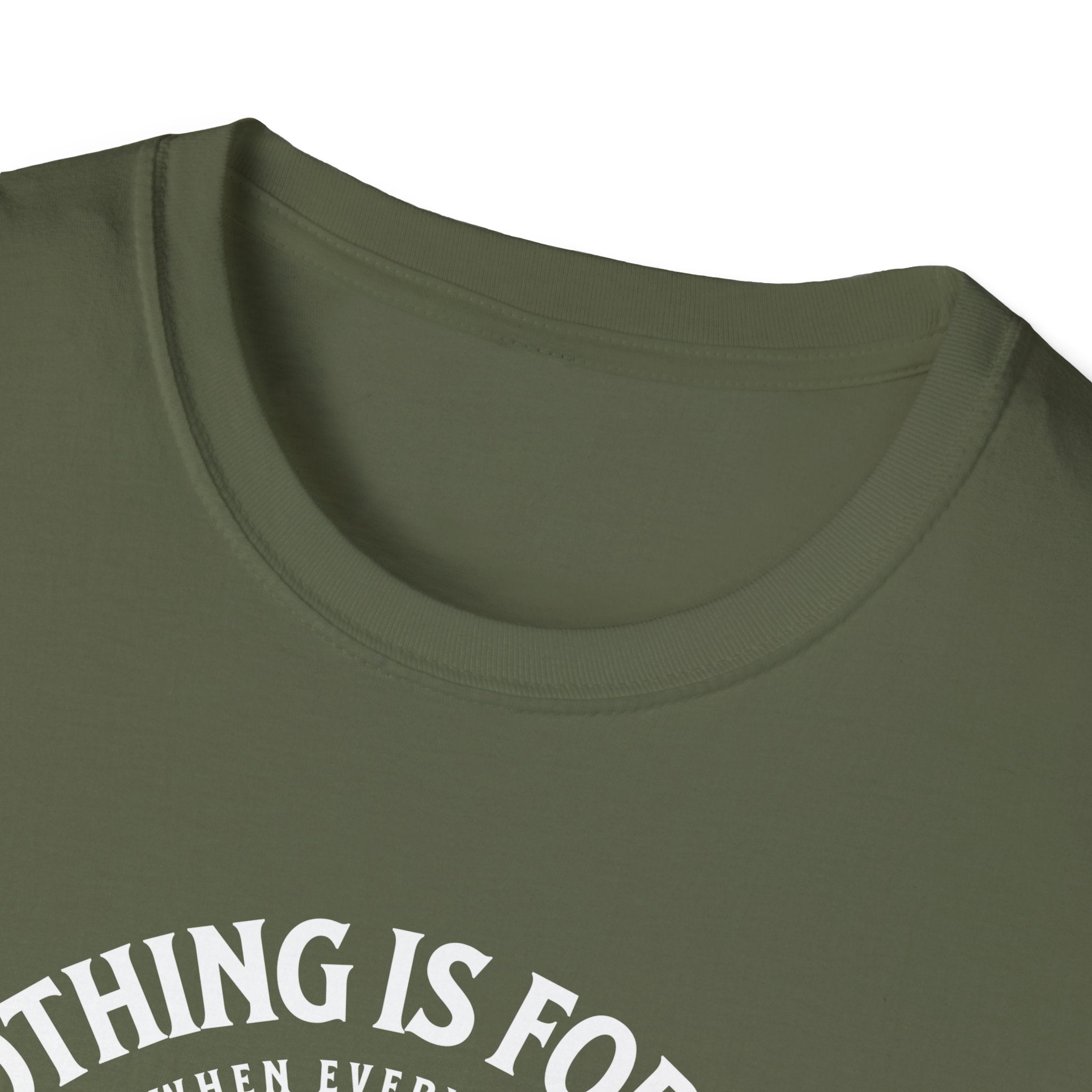 ΩThe End All Of Common Ground - DNA Connected T-Shirt — "Nothing Is Foreign" Illustrated In White