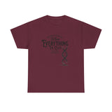 ΩThe End All Of Common Ground - DNA Connected T-Shirt — "Nothing Is Foreign" Illustrated In Black