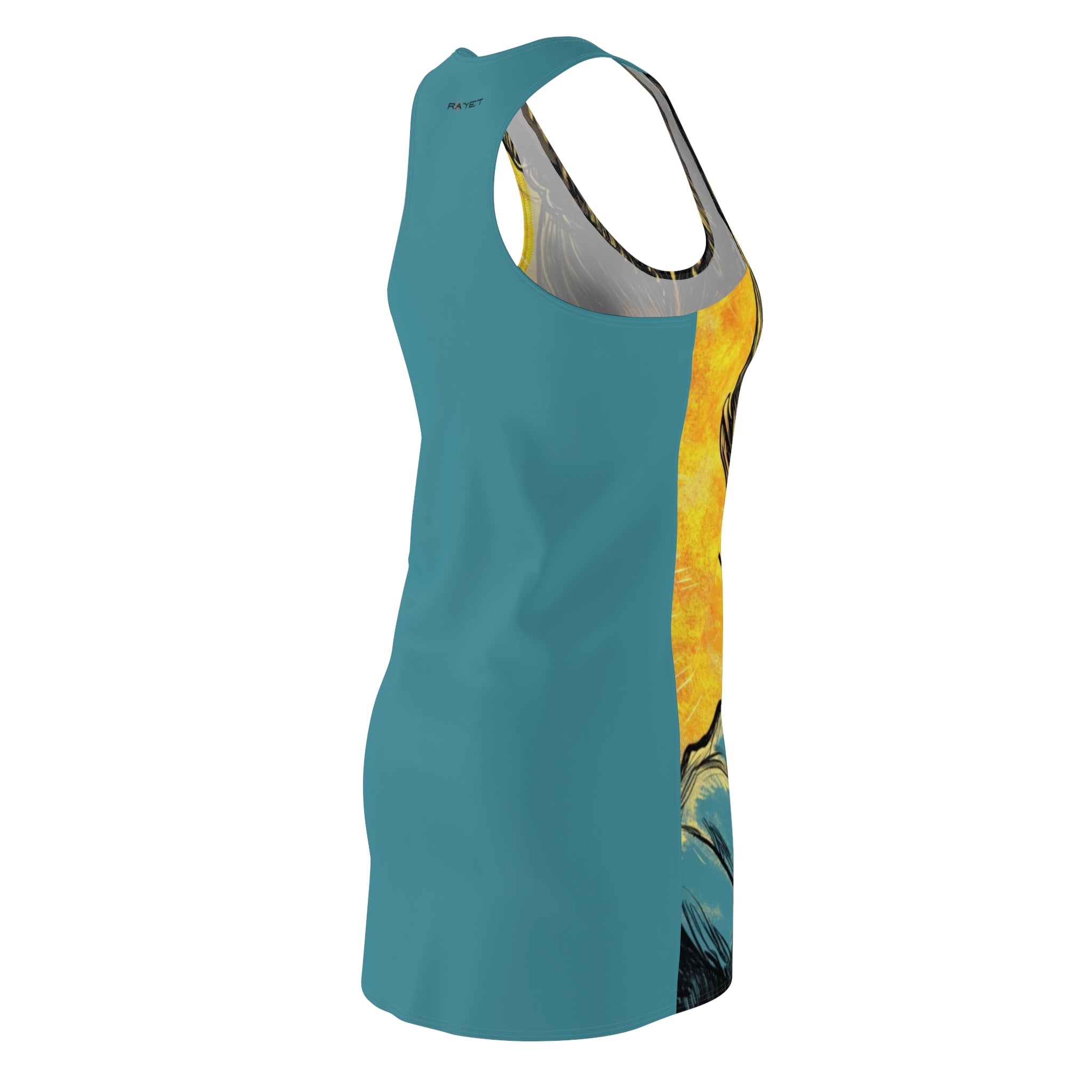 Super Stand-On San Women's Cut & Sew Racerback Dress (AOP)