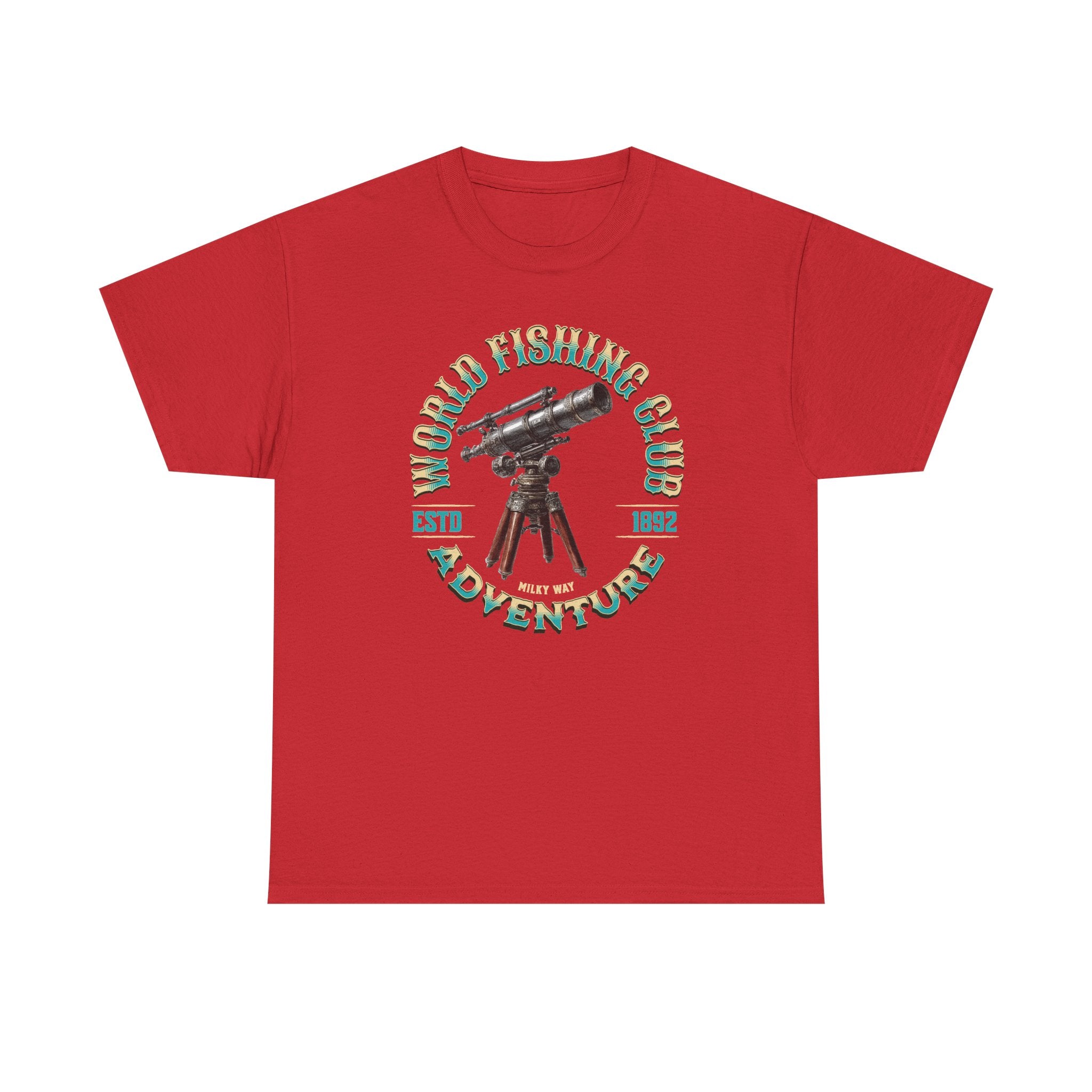 Fishing for Stars T-Shirt — Amateur Astronomer Telescope Tee