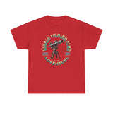 Fishing for Stars T-Shirt — Amateur Astronomer Telescope Tee