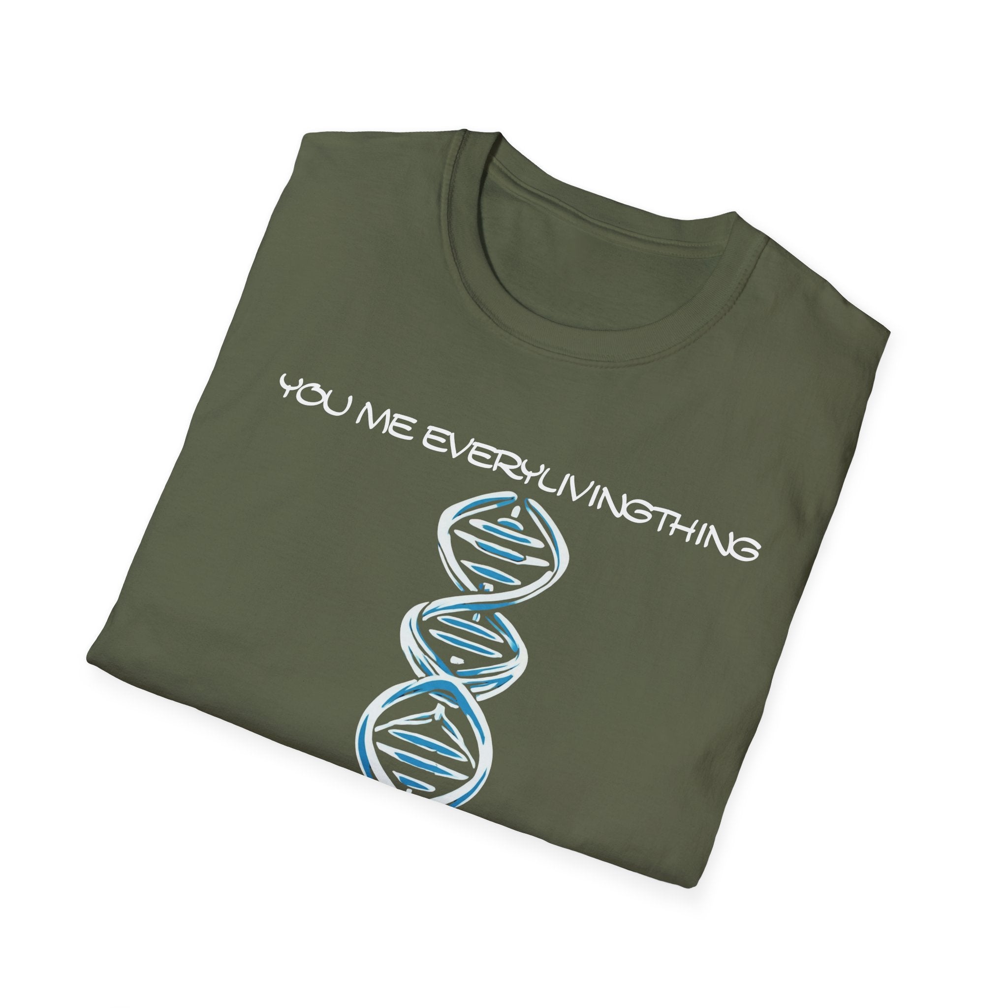 ΩThe End All Of Common Ground - DNA Connected T-Shirt — "Nothing Is Foreign"