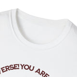 "You Are Not the Center of the Universe, But You Are The Universe" Retro Heart Graphic Tee