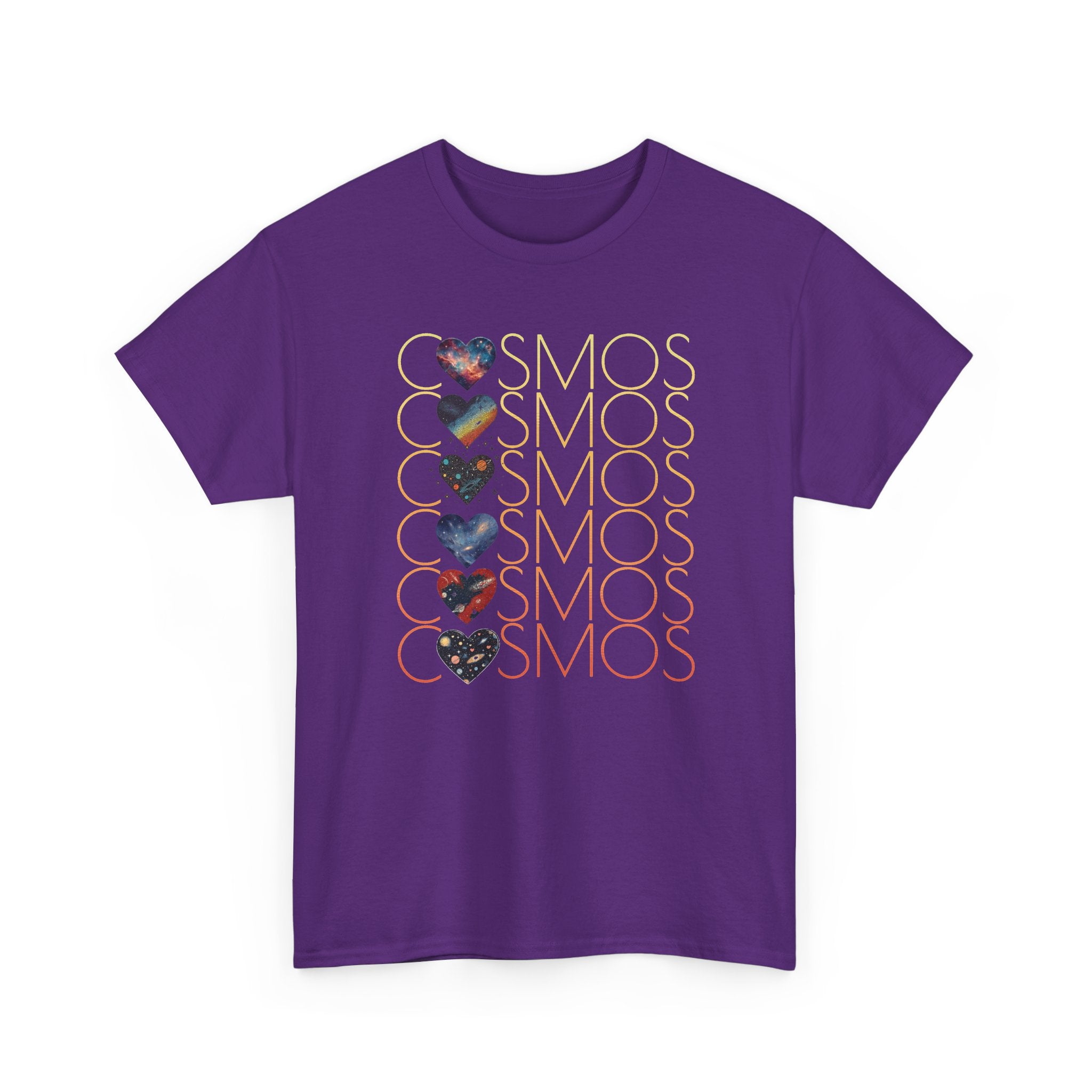 I Heart the Cosmos T-Shirt — Galactic Nebula Tee