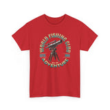 Fishing for Stars T-Shirt — Amateur Astronomer Telescope Tee