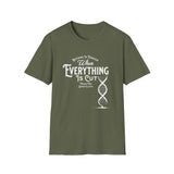 ΩThe End All Of Common Ground - DNA Connected T-Shirt — "Nothing Is Foreign" Illustrated In White