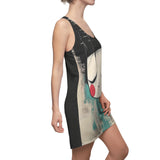 Facing Awe Women's Cut & Sew Racerback Dress (AOP)