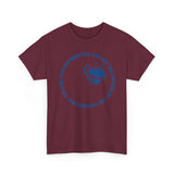"You Are Not the Center of the Universe, But You Are The Universe" Retro Heart Graphic Tee