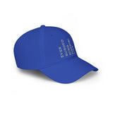Ever Burgeoning Possibility Baseball Cap — Inspirational Vertical Text Hat