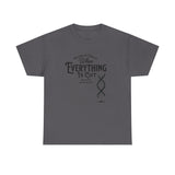 ΩThe End All Of Common Ground - DNA Connected T-Shirt — "Nothing Is Foreign" Illustrated In Black
