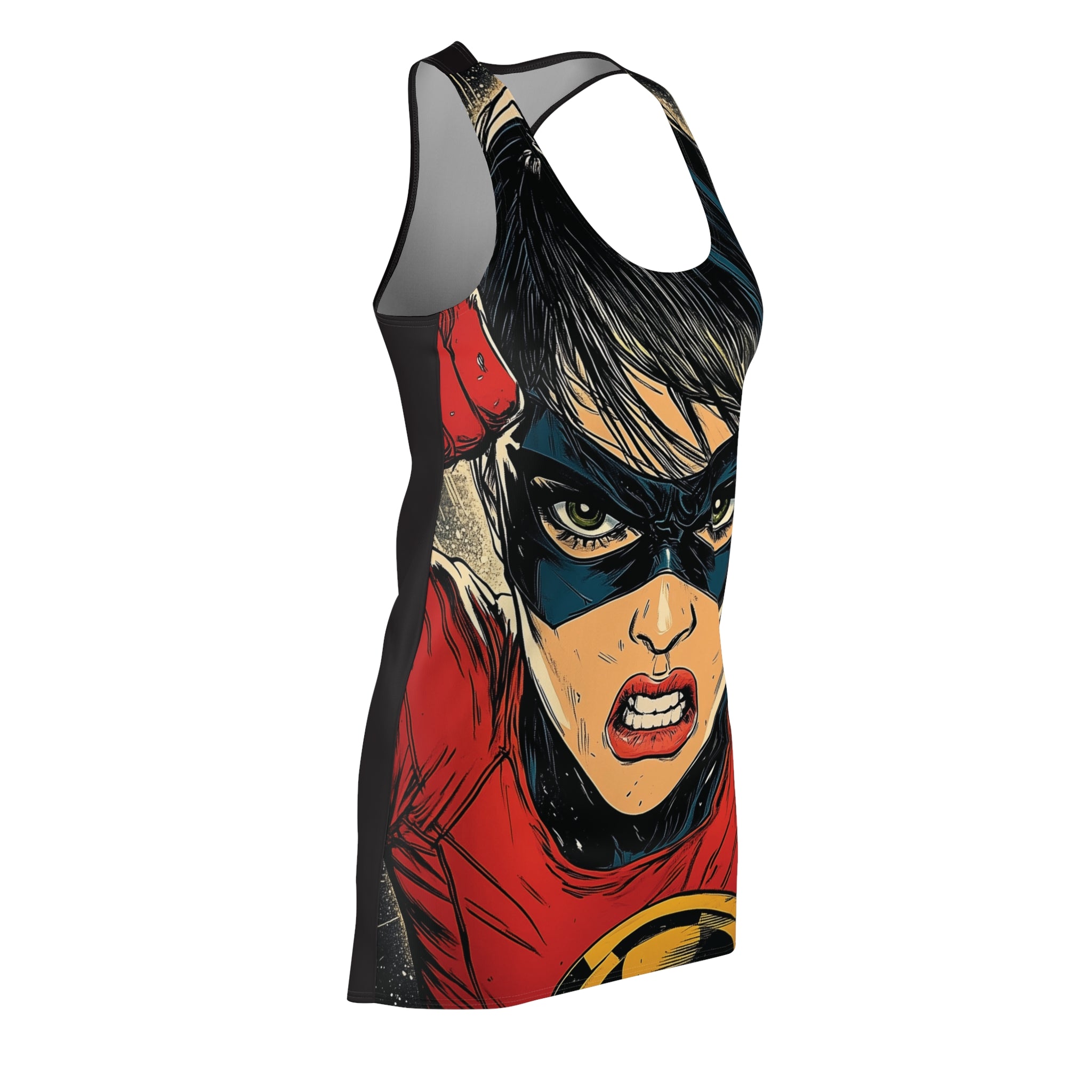 Super Stellar Stella Women's Cut & Sew Racerback Dress (AOP)