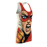 Super Lawless Lucia Women's Cut & Sew Racerback Dress (AOP)