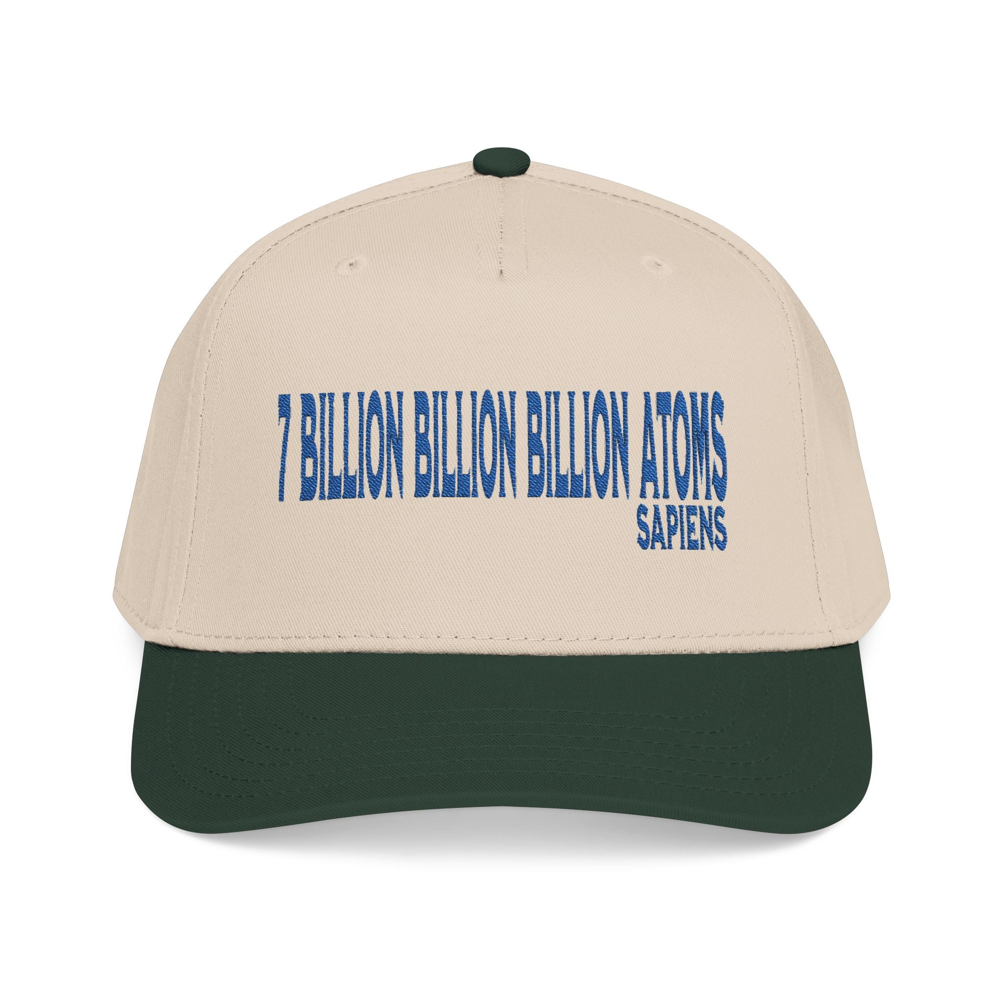 The Common Ground of "7 Billion Billion Billion Atoms" Embroidered Cap
