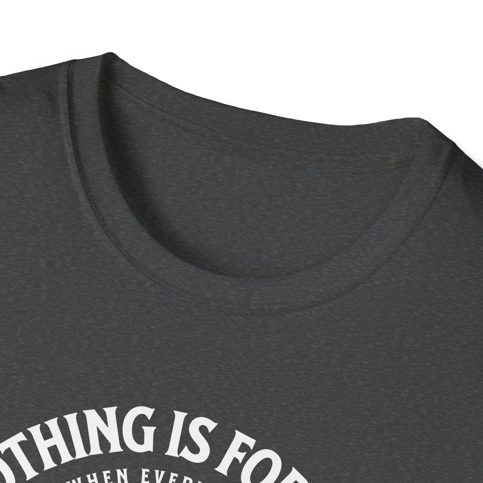 ΩThe End All Of Common Ground - DNA Connected T-Shirt — "Nothing Is Foreign" Illustrated In White
