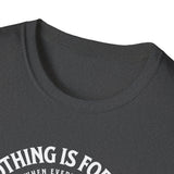ΩThe End All Of Common Ground - DNA Connected T-Shirt — "Nothing Is Foreign" Illustrated In White