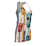 Flathead Flair Women's Cut & Sew Racerback Dress (AOP)