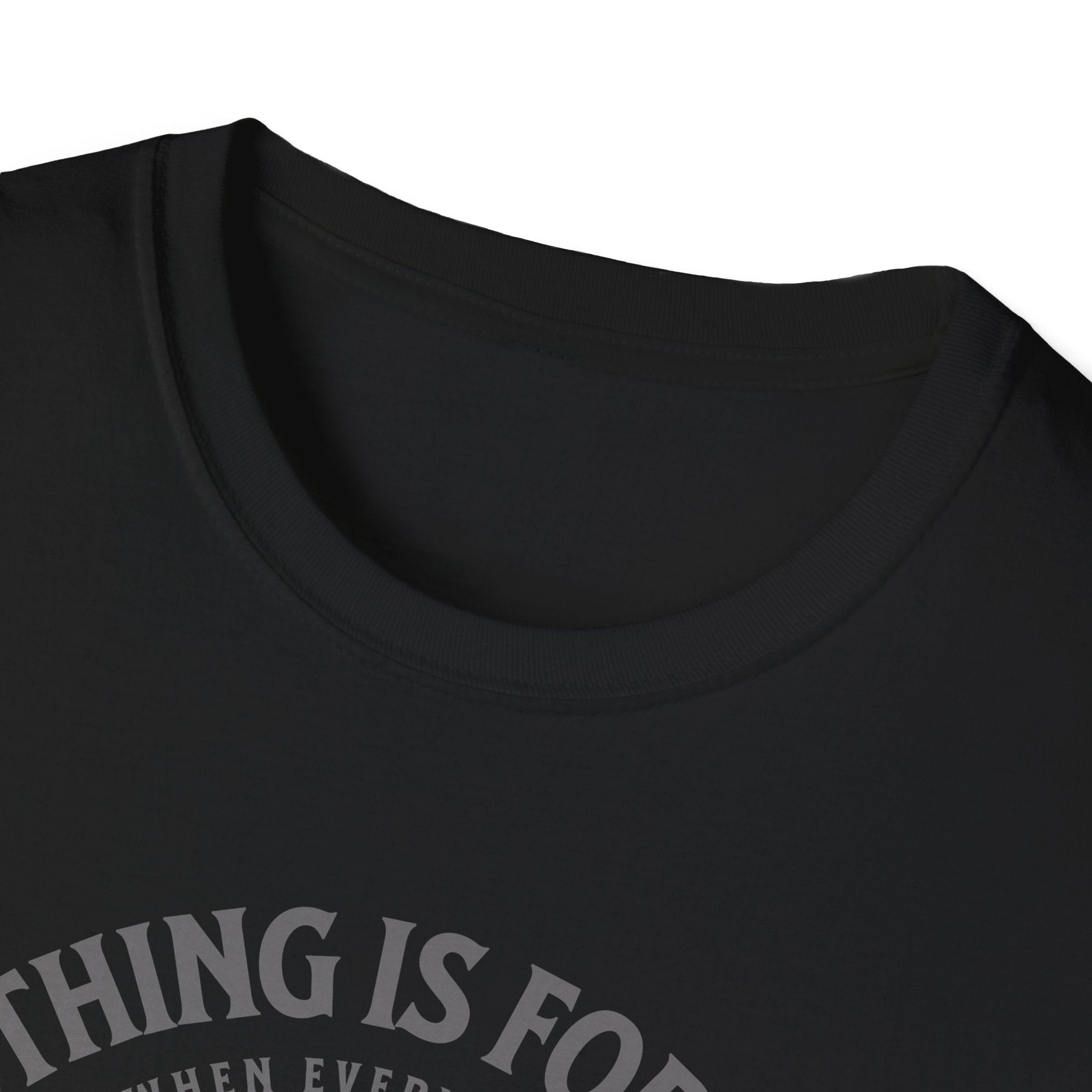 ΩThe End All Of Common Ground - DNA Connected T-Shirt — "Nothing Is Foreign" Illustrated In Gray