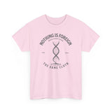 ΩThe End All Of Common Ground - DNA Connected T-Shirt — "Nothing Is Foreign" Illustrated In Gray