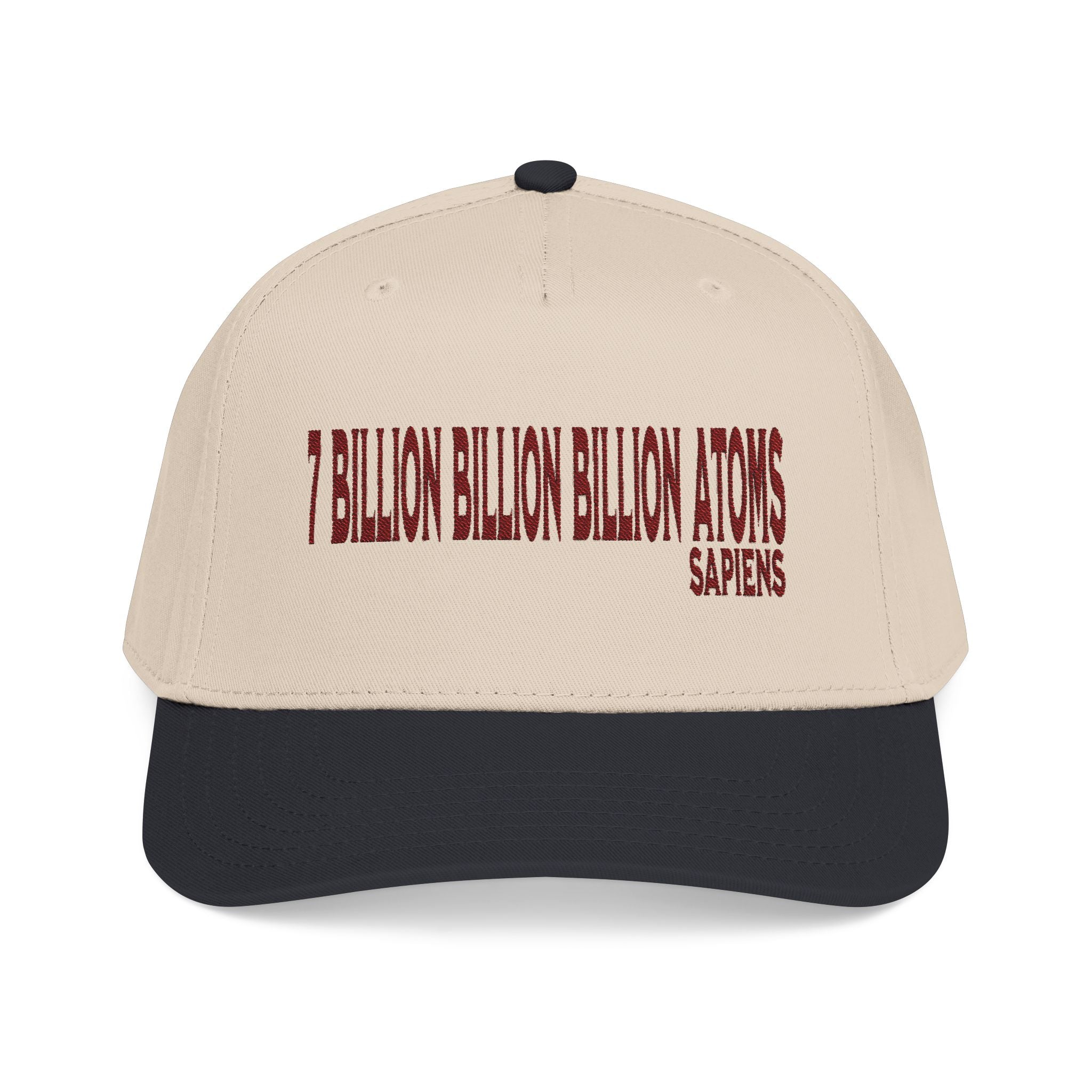The Common Ground of "7 Billion Billion Billion Atoms" Embroidered Cap