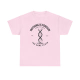ΩThe End All Of Common Ground - DNA Connected T-Shirt — "Nothing Is Foreign" Illustrated In Black
