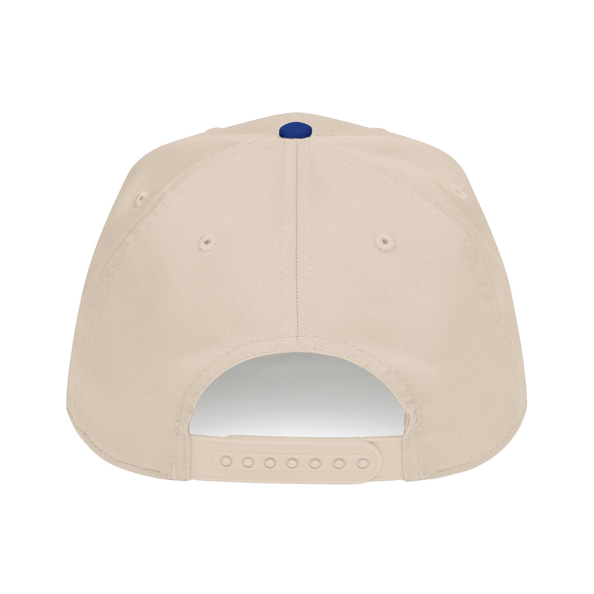 "Ever Burgeoning Possibility" Vertical Text Embroidered Hat
