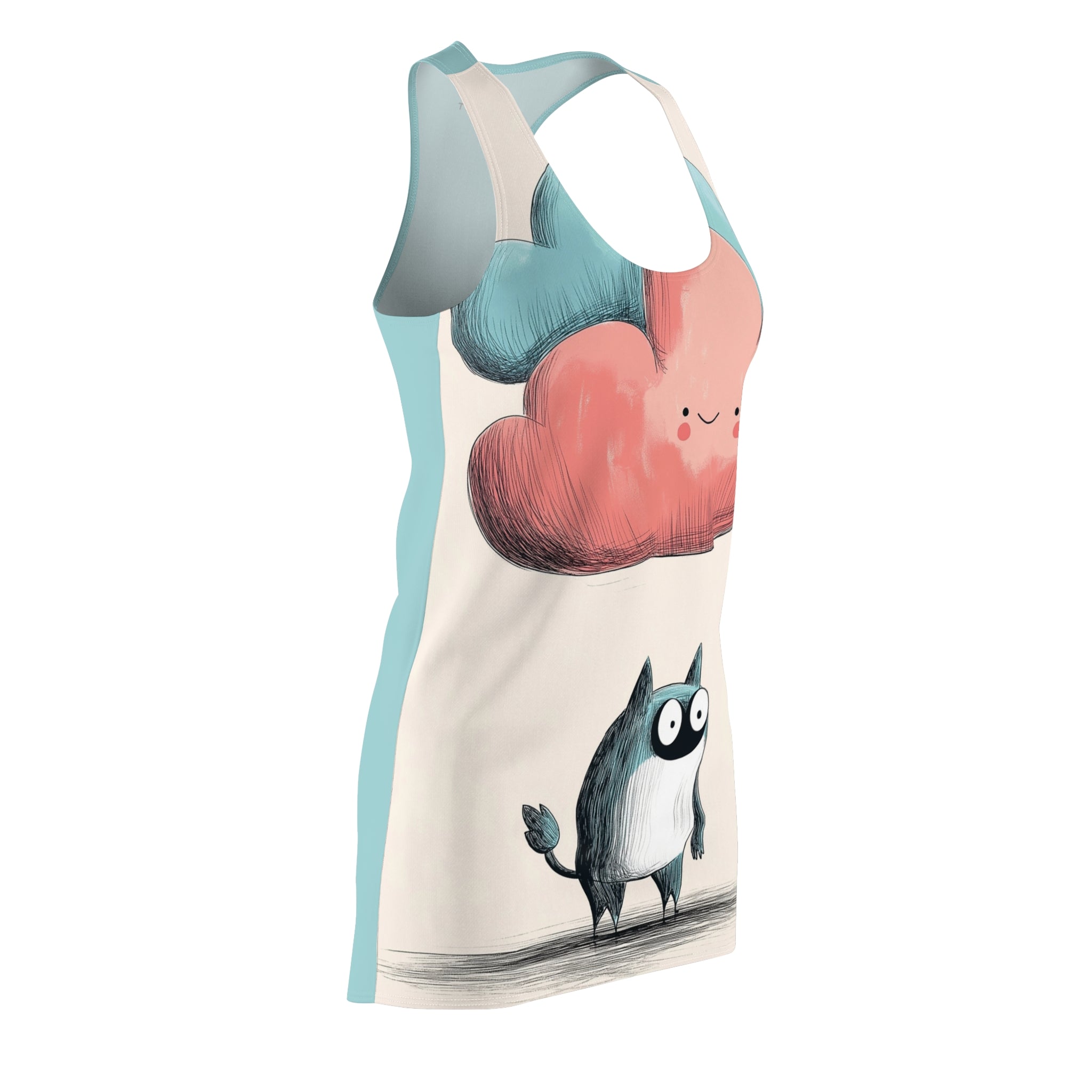 Constant Companions Women's Cut & Sew Racerback Dress (AOP)