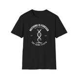 ΩThe End All Of Common Ground - DNA Connected T-Shirt — "Nothing Is Foreign" Illustrated In White