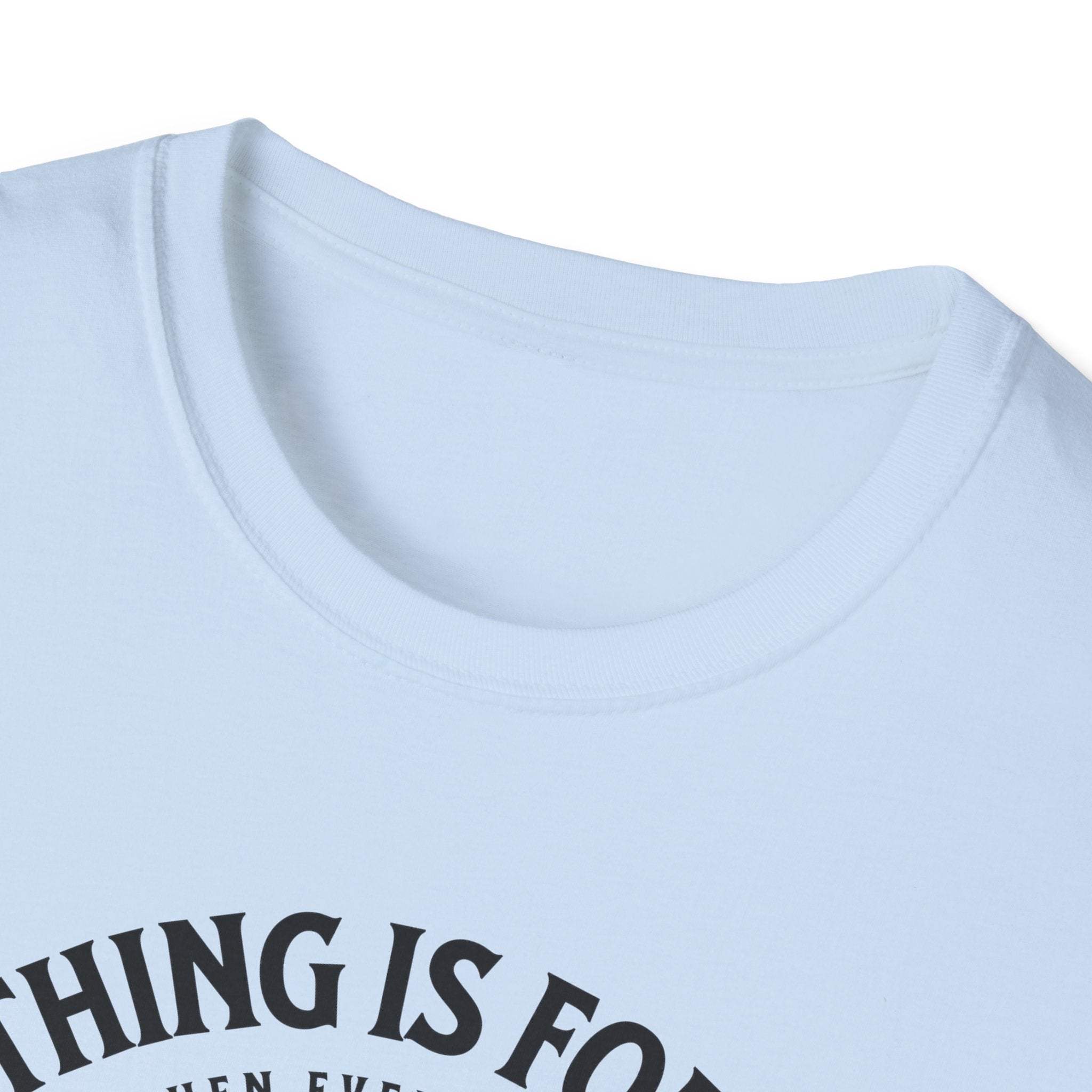 ΩThe End All Of Common Ground - DNA Connected T-Shirt — "Nothing Is Foreign" Illustrated In Black