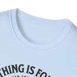 ΩThe End All Of Common Ground - DNA Connected T-Shirt — "Nothing Is Foreign" Illustrated In Black