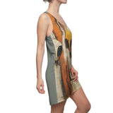 Color Coded Alien Women's Cut & Sew Racerback Dress (AOP)
