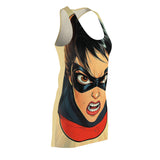 Super Sar Storm Women's Cut & Sew Racerback Dress (AOP)