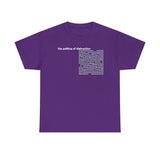 Politics of Distraction T-Shirt — Modern Maze Graphic Tee