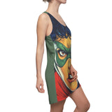 Super Lighting Liliana Women's Cut & Sew Racerback Dress (AOP)