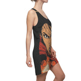 Super Avenging Hannah Women's Cut & Sew Racerback Dress (AOP)