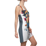 A New Sort Of Frank Women's Cut & Sew Racerback Dress (AOP)