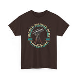 Fishing for Stars T-Shirt — Amateur Astronomer Telescope Tee