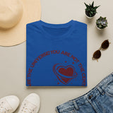 "You Are Not the Center of the Universe, But You Are The Universe" Retro Heart Graphic Tee