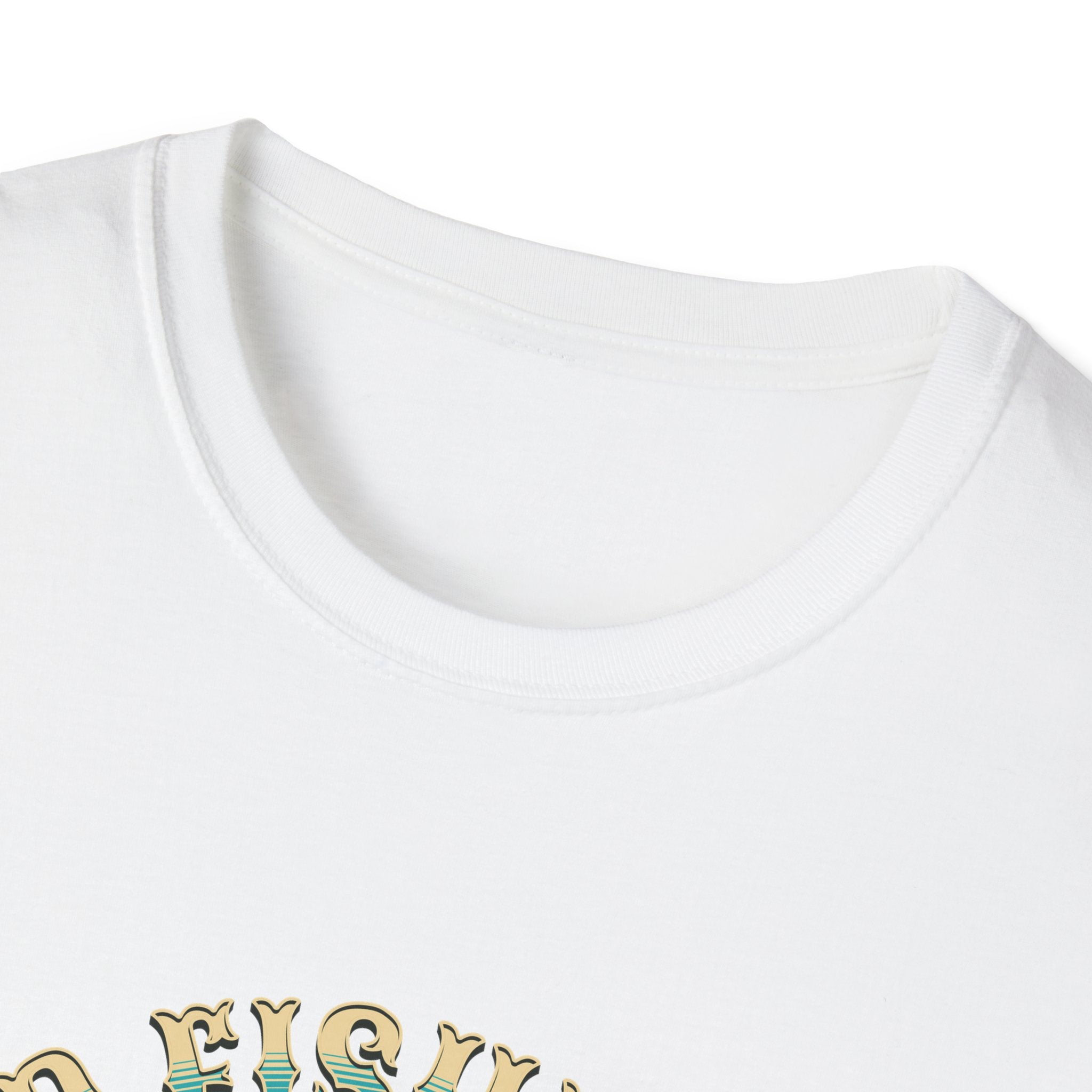 Fishing Club Graphic T-Shirt — Vintage Angler Design ("Fishing" Text)
