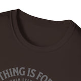 ΩThe End All Of Common Ground - DNA Connected T-Shirt — "Nothing Is Foreign" Illustrated In Gray