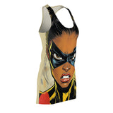 Super Almighty Aiysha Women's Cut & Sew Racerback Dress (AOP)