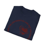 "You Are Not the Center of the Universe, But You Are The Universe" Retro Heart Graphic Tee