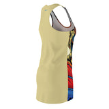 Super Game Gabby Women's Cut & Sew Racerback Dress (AOP)