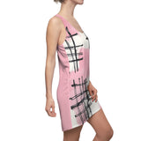 Ink And Pink Women's Cut & Sew Racerback Dress (AOP)