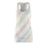 Stay Inside The Lines Women's Cut & Sew Racerback Dress (AOP)