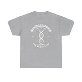 ΩThe End All Of Common Ground - DNA Connected T-Shirt — "Nothing Is Foreign" Illustrated In White