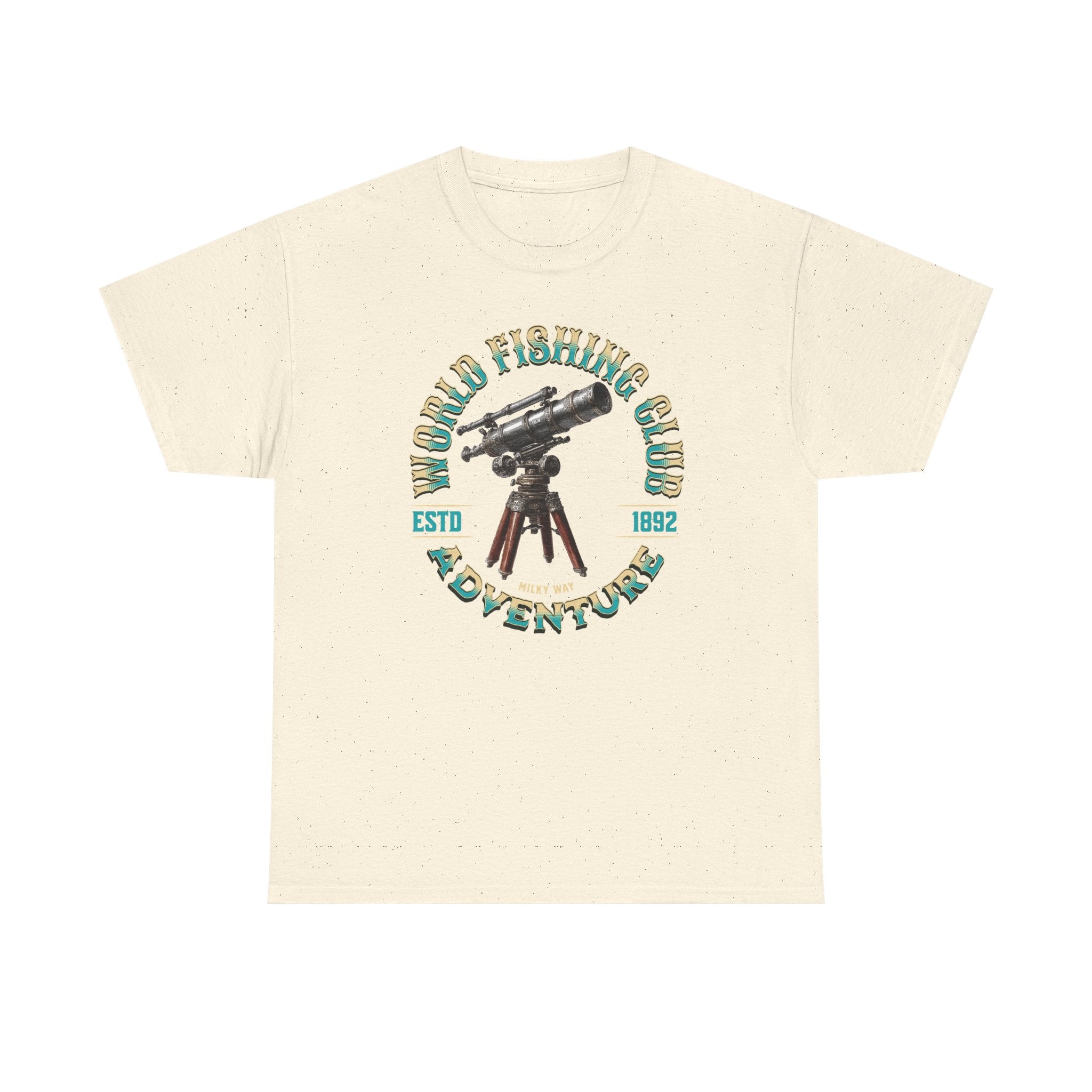 Fishing for Stars T-Shirt — Amateur Astronomer Telescope Tee