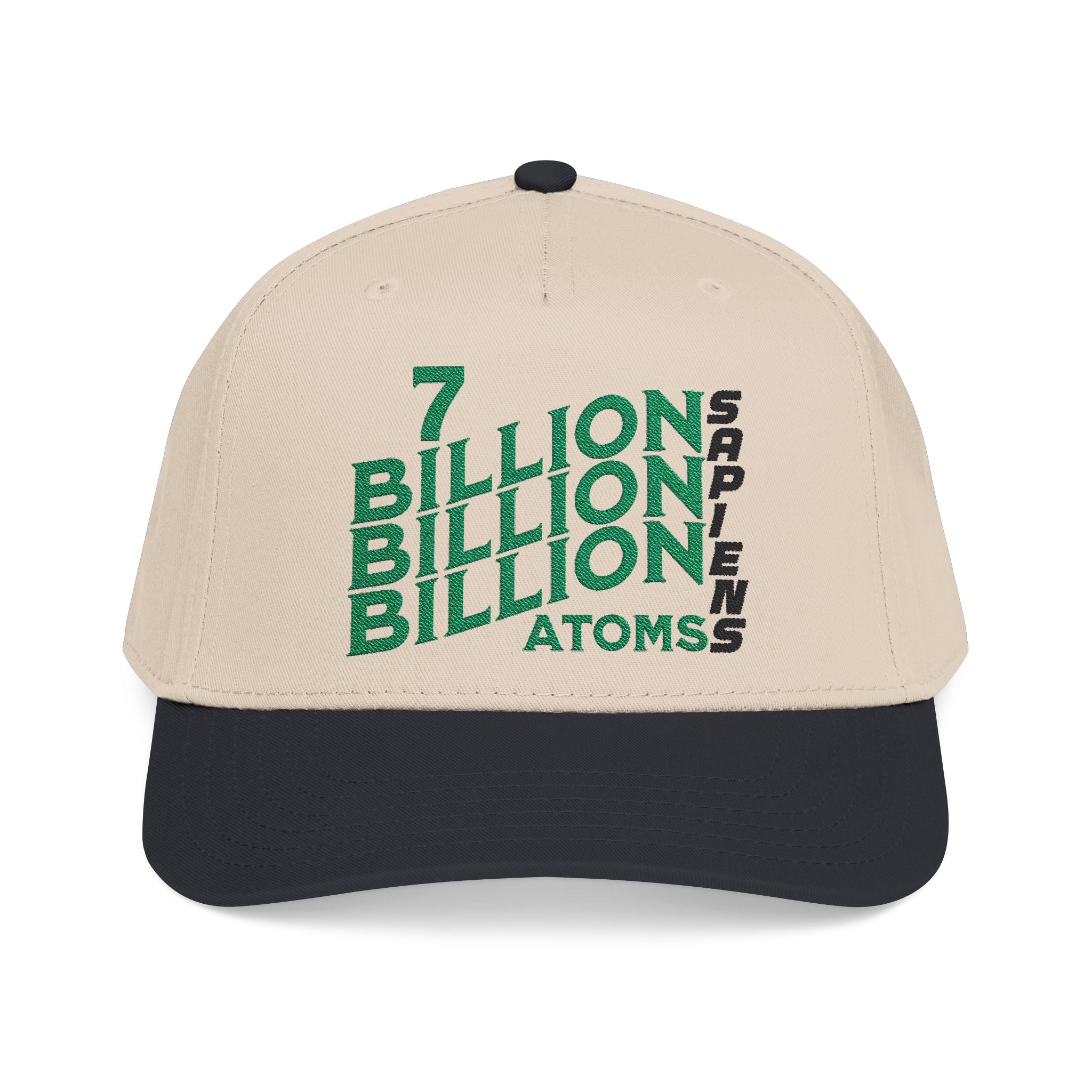 The Common Ground of "7 Billion Billion Billion Atoms" Embroidered Cap
