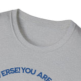"You Are Not the Center of the Universe, But You Are The Universe" Retro Heart Graphic Tee