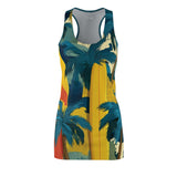 Banana Board Women's Cut & Sew Racerback Dress (AOP)
